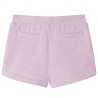 Kindershorts mit Kordelzug Lila 104