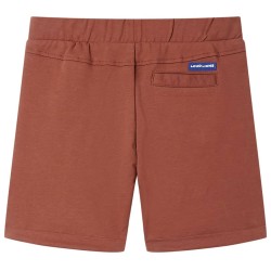 Kindershorts mit Kordelzug Braun 116