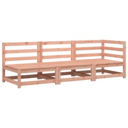 Gartensofa 3-Sitzer Massivholz Douglasie