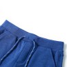 Kindershorts mit Kordelzug Blau Melange 140