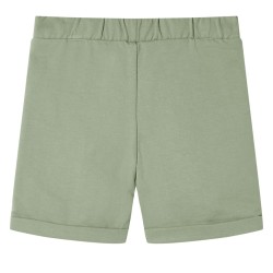 Kindershorts mit Kordelzug Helles Khaki 92