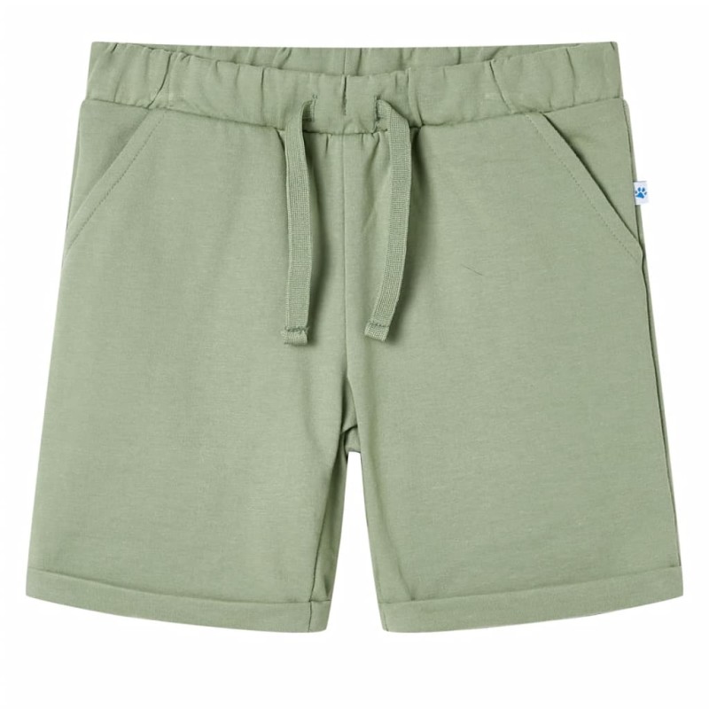 Kindershorts mit Kordelzug Helles Khaki 116