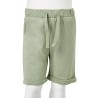 Kindershorts mit Kordelzug Helles Khaki 116