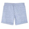 Kindershorts mit Kordelzug Blau Melange 116