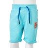 Kindershorts mit Kordelzug Aquablau 116