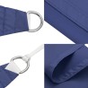 Sonnensegel Oxford-Gewebe Quadratisch 4x4 m Blau