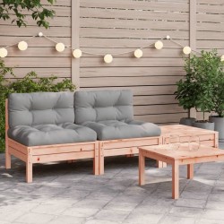 Gartensofa mit Kissen und...