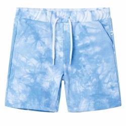 Kindershorts mit Kordelzug Hellblau 128