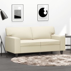 2-Sitzer-Sofa Creme 120 cm...