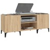 Plattenschrank Sonoma-Eiche 121x38x48 cm Holzwerkstoff