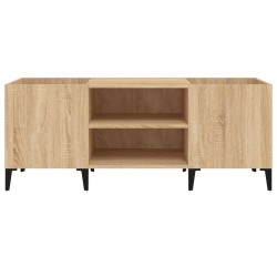 Plattenschrank Sonoma-Eiche 121x38x48 cm Holzwerkstoff