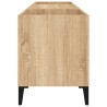 Plattenschrank Sonoma-Eiche 121x38x48 cm Holzwerkstoff