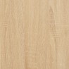 Plattenschrank Sonoma-Eiche 121x38x48 cm Holzwerkstoff