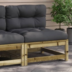 Gartensofa ohne Armlehnen...