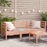 Gartensofa 3-Sitzer Massivholz Douglasie