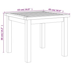 3-tlg. Bistro-Set Schwarz Poly Rattan und Akazienholz