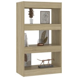 Bücherregal/Raumteiler Sonoma-Eiche 60x30x103 cm Holzwerkstoff