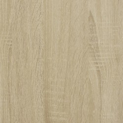 Bettgestell Sonoma-Eiche 90x200 cm Holzwerkstoff