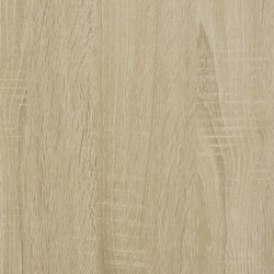 Bettgestell Sonoma-Eiche 150x200 cm Holzwerkstoff