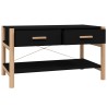 Couchtisch Schwarz 82x48x45 cm Holzwerkstoff