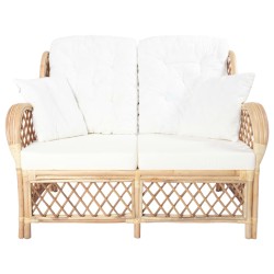 2-Sitzer-Sofa Rattan