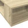 Bettgestell Sonoma-Eiche 140x190 cm Holzwerkstoff