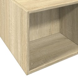 Bettgestell Sonoma-Eiche 160x200 cm Holzwerkstoff