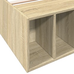 Bettgestell Sonoma-Eiche 90x200 cm Holzwerkstoff