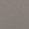 Bettgestell Taupe 100x200 cm Stoff