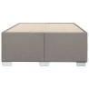 Bettgestell Taupe 120x200 cm Stoff