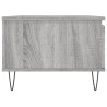 Couchtisch Grau Sonoma 90x50x36,5 cm Holzwerkstoff