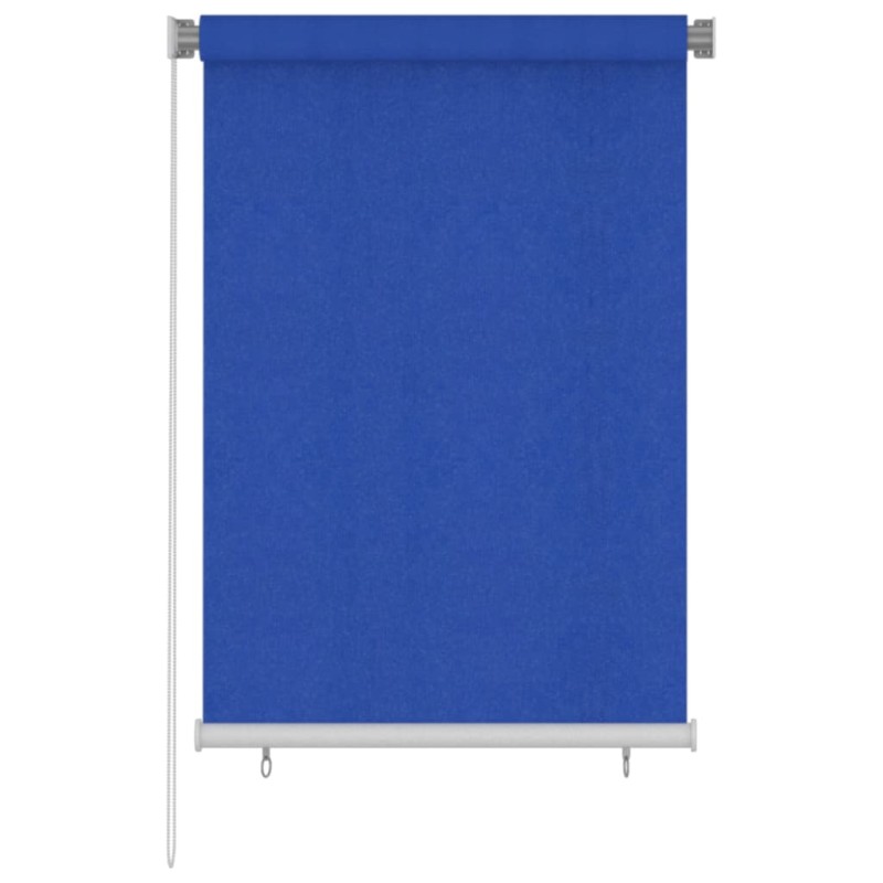 Außenrollo 100x140 cm Blau HDPE