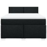 Boxspringbett mit Matratze Schwarz 160x200 cm Stoff