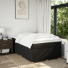 Boxspringbett mit Matratze Schwarz 120x200 cm Stoff