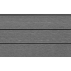 Ersatz-Zaunbretter 9 Stk. WPC 170 cm Grau