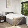 Boxspringbett mit Matratze Taupe 120x190 cm Stoff