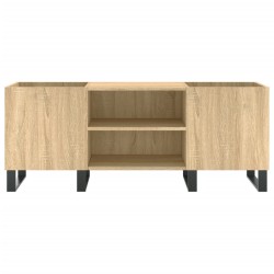 Plattenschrank Sonoma-Eiche 121x38x48 cm Holzwerkstoff