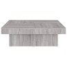 Couchtisch Grau Sonoma 90x90x28 cm Holzwerkstoff