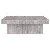 Couchtisch Grau Sonoma 90x90x28 cm Holzwerkstoff