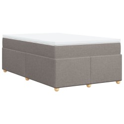 Boxspringbett mit Matratze Taupe 120x190 cm Stoff