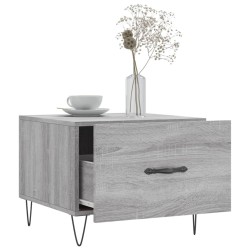 Couchtische 2 Stk. Grau Sonoma 50x50x40 cm Holzwerkstoff