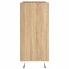 Plattenschrank Sonoma-Eiche 84,5x38x89 cm Holzwerkstoff