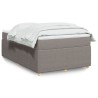 Boxspringbett mit Matratze Taupe 120x190 cm Stoff