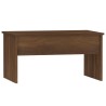 Couchtisch Braun Eichen-Optik 80x50,5x41,5 cm Holzwerkstoff