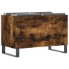 Plattenschrank Räuchereiche 74,5x38x48 cm Holzwerkstoff