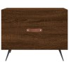 Couchtische 2 Stk. Braun Eichen-Optik 50x50x40 cm Holzwerkstoff