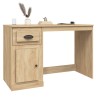 Schreibtisch mit Schublade Sonoma-Eiche 115x50x75 cm