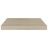 Schwebende Wandregale 4 Stk. Eichefarben 50x23x3,8cm MDF