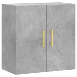 Wandschrank Betongrau 60x31x60 cm Holzwerkstoff