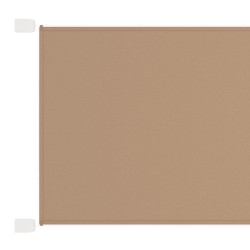 Senkrechtmarkise Taupe 60x270 cm Oxford-Gewebe